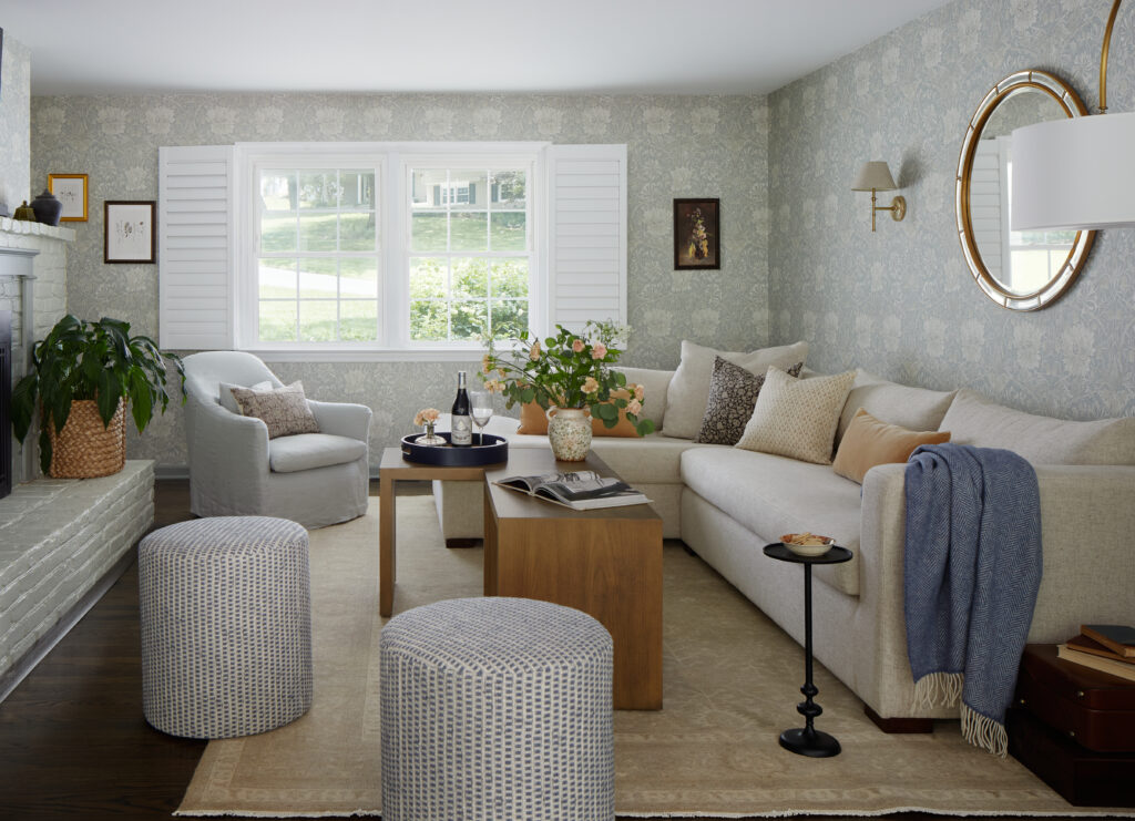 Concept done by living room designer Amanda Chando